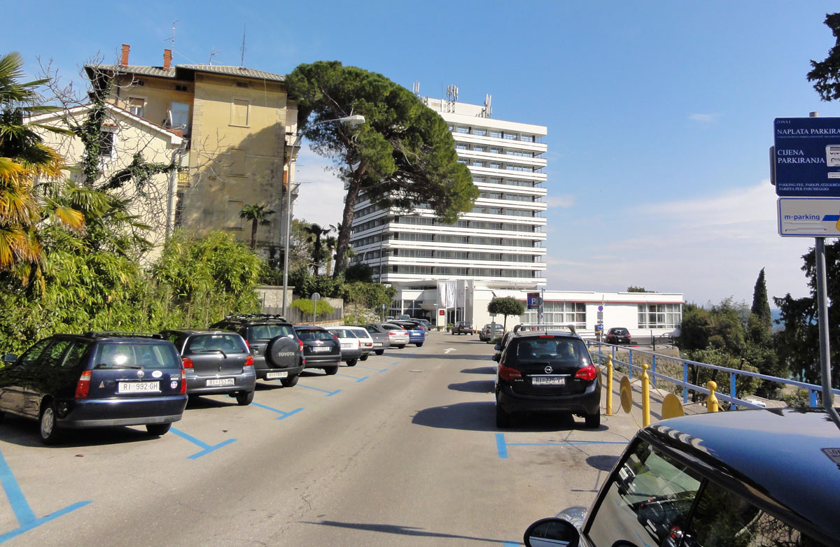 Opatija - public parking