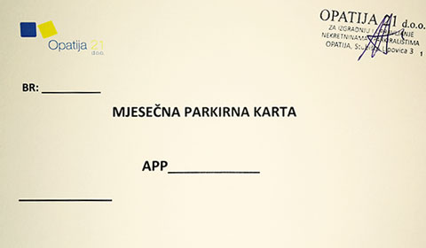 "Apartmanska karta"