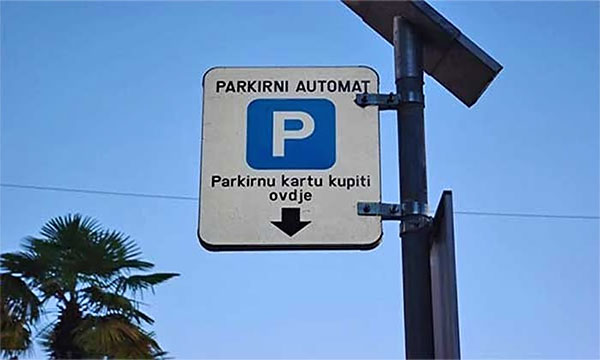 Opatija - parking